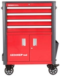 GEDORE red Werkstattwagen, WINGMAN 4 SF + T&uuml;ren - rot