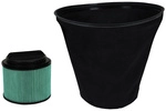 EINHELL Feinstaubfiltersystem, BxHxL: 31,5 x 22 x 31,5 cm, Kunststoff/Stoff - tuerkis