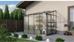 VITAVIA Gew&auml;chshaus &raquo;Osiris&laquo;, 5,2 m&sup2;, Kunststoff/Aluminium, winterfest - schwarz