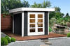 WEKA Gartenhaus "Komfort Designhaus 126 Plus Gr.1 ", BxT: 356 x 284 cm