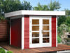 WEKA Gartenhaus "Komfort Designhaus 126 Plus Gr.3 ", BxT: 356 x 375 cm