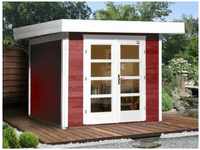 WEKA Gartenhaus "Designhaus 126 Gr.3 ", BxT: 356 x 375 cm (Aufstellmaße), Flachdach