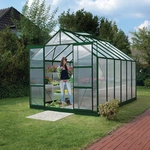 VITAVIA Gew&auml;chshaus &raquo;Mars&laquo;, B x L x H: 257 x 383 x 231,8 cm - gruen