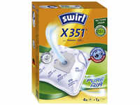 swirl Staubsaugerbeutel »MicroPor® Plus«, aus Vlies, 4 Beutel + 1 Filter, X351 -