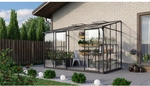 VITAVIA Anlehngew&auml;chshaus &raquo;Osiris 6500&laquo;, 6,5 m&sup2;, Kunststoff/Aluminium/ESG Glas,