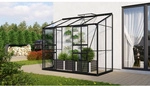 VITAVIA Anlehngew&auml;chshaus, BxHxL: 25,5 x 222 x 131,5 cm - schwarz