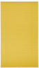 Lichtblick Plissee, Klemmfix, verspannt, 80x210 cm, gelb