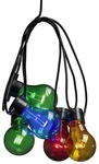 Konstsmide LED-Lichterkette, 9,6 W, Kunststoff - schwarz