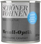 SCH&Ouml;NER WOHNEN FARBE Effektfarbe &raquo;Trendstruktur&laquo;, in Metall-Optik, graphitgrau,