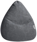 Sitting Point Sitzsack &raquo;Beanbag ALFA XXL&laquo;, anthrazit, BxH: 80 x 130 cm -...