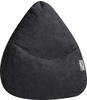 Sitting Point Sitzsack »Beanbag Alfa XL«, schwarz, BxH: 70 x 110 cm