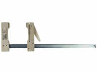 CONNEX Holzklemmzwingen, Spannweite: 400 mm, Buchenholz/Stahl, 49 cm - beige