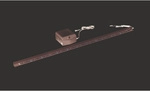 FACKELMANN Beleuchtung, BxHxT: 79,9 x 1,5 x 1,5 cm, 4250 K, neutralwei&szlig;, 3.75W -