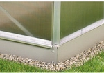 VITAVIA Fundament f&uuml;r Gew&auml;chshaus, verzinkter Stahl, BxL: 228 x 192 cm -