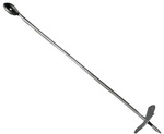 KARIBU Schaukelanker, BxHxL: 11 x 11 x 49 cm, silberfarben