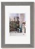 Walter Design Bilderrahmen »GRADO«, BxL: 44,4 x 54,5 cm, silberfarben, Holz