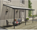 PALRAM Terrassendach &raquo;Sierra&laquo;, Breite: 447 cm, Dach: Polycarbonat (PC), anthrazit -