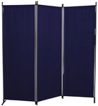 ANGERER FREIZEITM&Ouml;BEL Sichtschutz, Stahl/Polyacryl, HxL: 165 x 165 cm - blau
