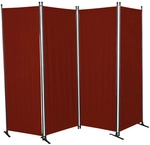 ANGERER FREIZEITM&Ouml;BEL Sichtschutz, Stahl/Polyacryl, HxL: 165 x 220 cm - rot