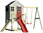 WENDITOYS Spielturm &raquo;Elefant&laquo;, BxHxT: 350 x 242 x 330 cm, Holz, natur -...