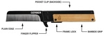 Gerber Messer &raquo;QUADRANT&laquo;, Einhandmesser - beige