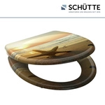 SCH&Uuml;TTE WC-Sitz &raquo;Sea Star&laquo;, Duroplast, oval - beige