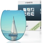 SCH&Uuml;TTE WC-Sitz &raquo;Sailing&laquo;, Duroplast, oval, mit Softclose-Funktion - bunt