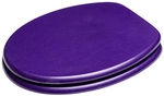 Sanilo WC-Sitz, BxL: 37,7 x 47 cm, Glitzer Lila