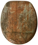 Sanilo WC-Sitz, BxL: 37,7 x 47 cm, Rusty - braun