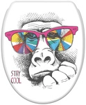 Sanilo WC-Sitz, BxL: 37,7 x 47 cm, Stay Cool - weiss