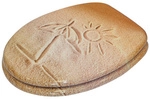 Sanilo WC-Sitz, BxL: 37,7 x 47 cm, Sunshine - beige