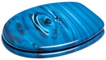 Sanilo WC-Sitz, BxL: 37,7 x 47 cm, Tropfen - blau