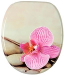 Sanilo WC-Sitz, BxL: 37,7 x 47 cm, Wellness - rosa