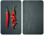 WENKO Glasabdeckplatte &raquo;Universal Cayenne&laquo;, BxHxT: 3 x 1,8 x 52 cm,