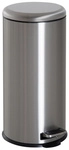 HOMCOM M&uuml;lleimer, Edelstahl/Kunststoff, 30 Liter - silberfarben