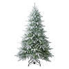 Evergreen Weihnachtsbaum »Fichte Frost«, Höhe: 180 cm, grün/weiß - gruen