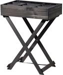 DOBAR Kr&auml;utertisch, BxHxL: 58 x 75 x 38 cm, grau