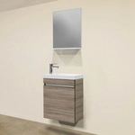 Sanotechnik Badm&ouml;bel-Set &raquo;Nora&laquo;, Breite: 48 cm, eiche - braun
