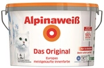 ALPINA FARBEN Dispersionsfarbe &raquo;Alpinawei&szlig; Das Original&laquo;, wei&szlig;, matt, 4 l - weiss