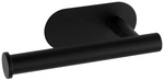 WENKO Toilettenpapierhalter &raquo;Turbo-Loc Orea black&laquo;, Edelstahl, schwarz/matt