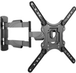 SCHWAIGER Wandhalter, Motion 4 TV, 2 Gelenke bis 190 cm, max. 35Kg schwarz