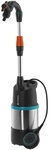 GARDENA Regenfasspumpe, &raquo;4700/2 inox&laquo;, LxBxH: 15x14,9x71 cm, schwarz/grau - bunt