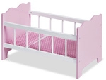 Pinolino Puppenbett &raquo;Jasmin&laquo;, BxHxL: 29 x 29 x 50 cm, f&uuml;r Kinder ab 2 Jahren