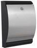 ME-FA Briefkasten »300 Puffin«, BxHxT: 32 x 45,4 x 14,8 cm, Stahl - schwarz