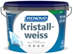 RENOVO Wand- und Deckenfarbe &raquo;Kristallweiss&laquo;, matt, 10l