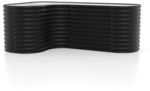 VITAVIA Hochbeeterweiterung, BxL: 80 x 80 cm, Zincalume&reg; - schwarz