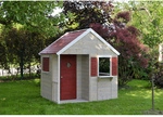 WENDITOYS Spielhaus &raquo;Krokodil&laquo;, BxHxT: 120 x 168 x 155 cm, Holz, natur - beige