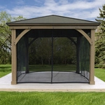 Westmann Moskitonetz &raquo;Devon&laquo;, BxL: 366 x 366 cm - schwarz