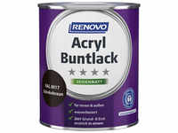 RENOVO Acryl-Buntlack, schokobraun RAL 8017, seidenmatt, 0,75l
