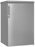 Exquisit Vollraumk&uuml;hlschrank, BxHxL: 55 x 85,5 x 57 cm, 127 l, edelstahlfarben -